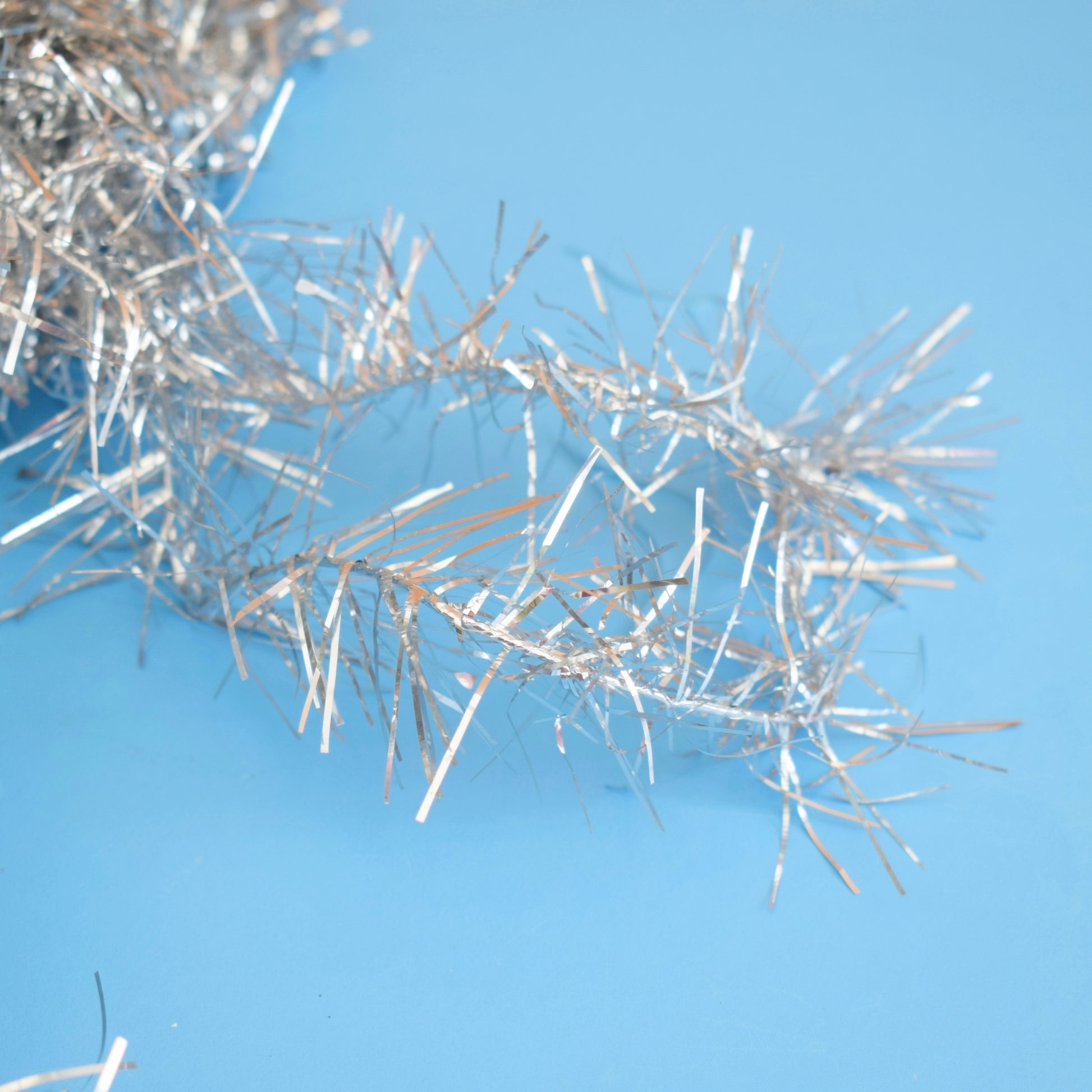 Vintage 1950s Tinsel Foil Garland Decoration - Mixed Groups by Pineapple Retro
