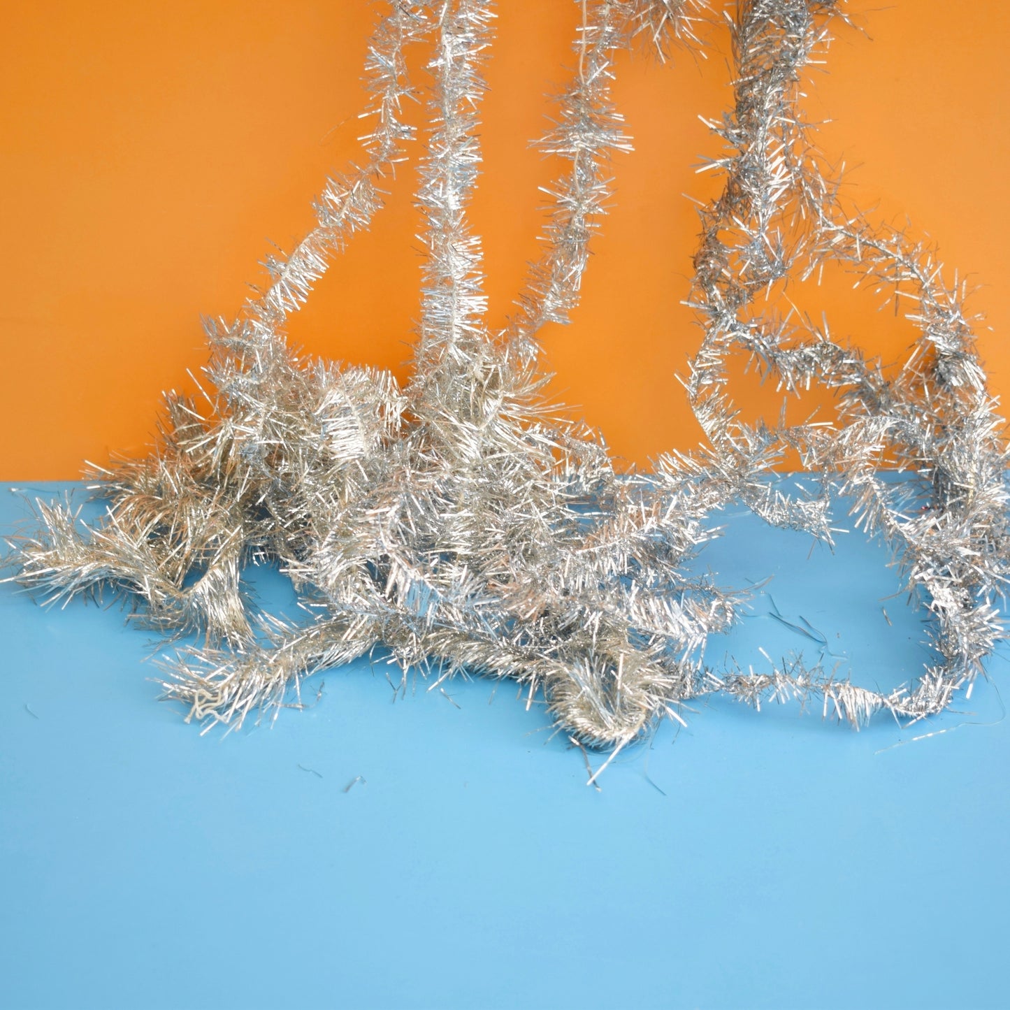 Vintage 1950s Tinsel Foil Garland Decoration - Mixed Groups by Pineapple Retro