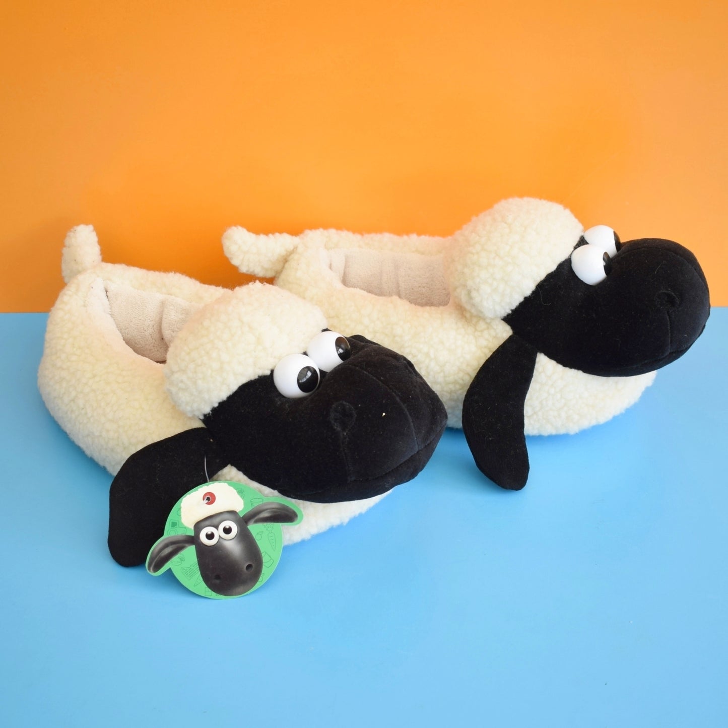 Vintage 2000s Shaun The Sheep Slippers - Size 5