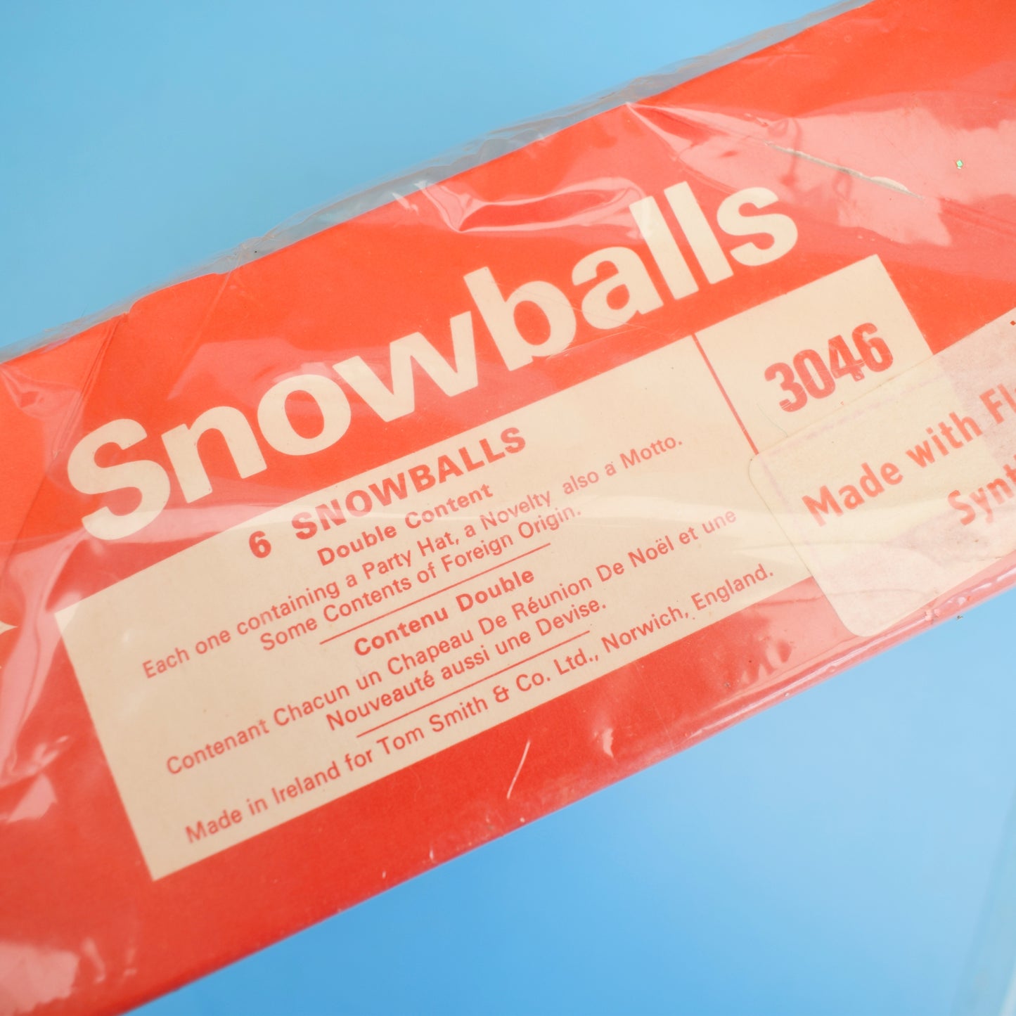 Vintage 1970s Christmas 'Snowballs'- Cracker Alternatives / Nativity Set by Pineapple Retro