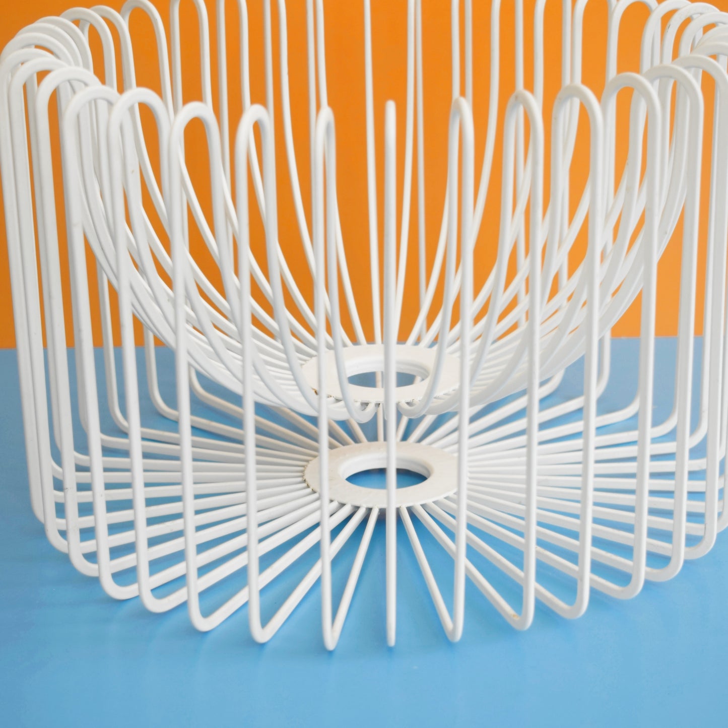 Vintage Early 2000s Ikea Trådig Metal Fruit Bowl - Ehlen Johansson