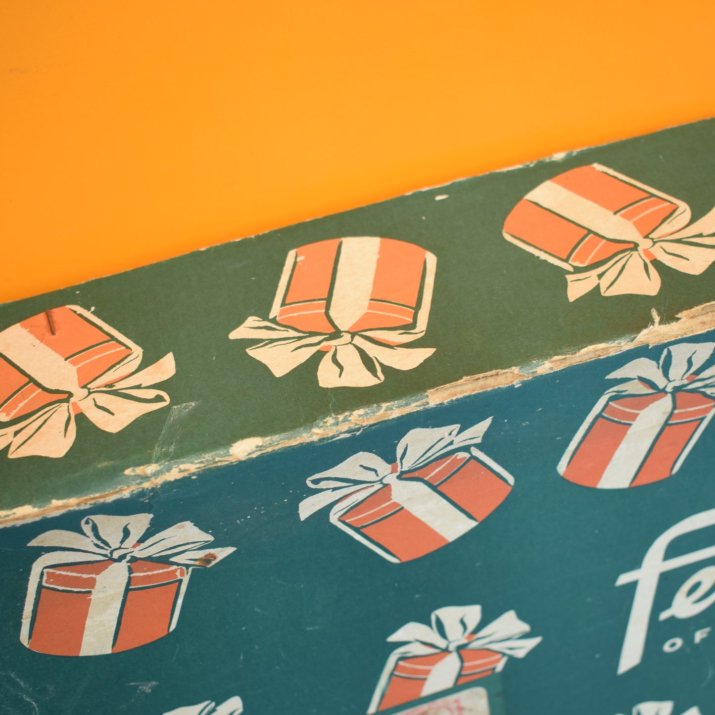 Vintage 1950s Cardboard Box - Fenwick Of Bond Street