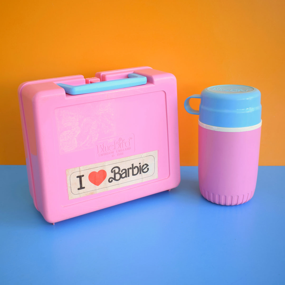 Vintage 1980s Bluebird Lunchbox / Flask- My Little Pony by Pineapple Retro