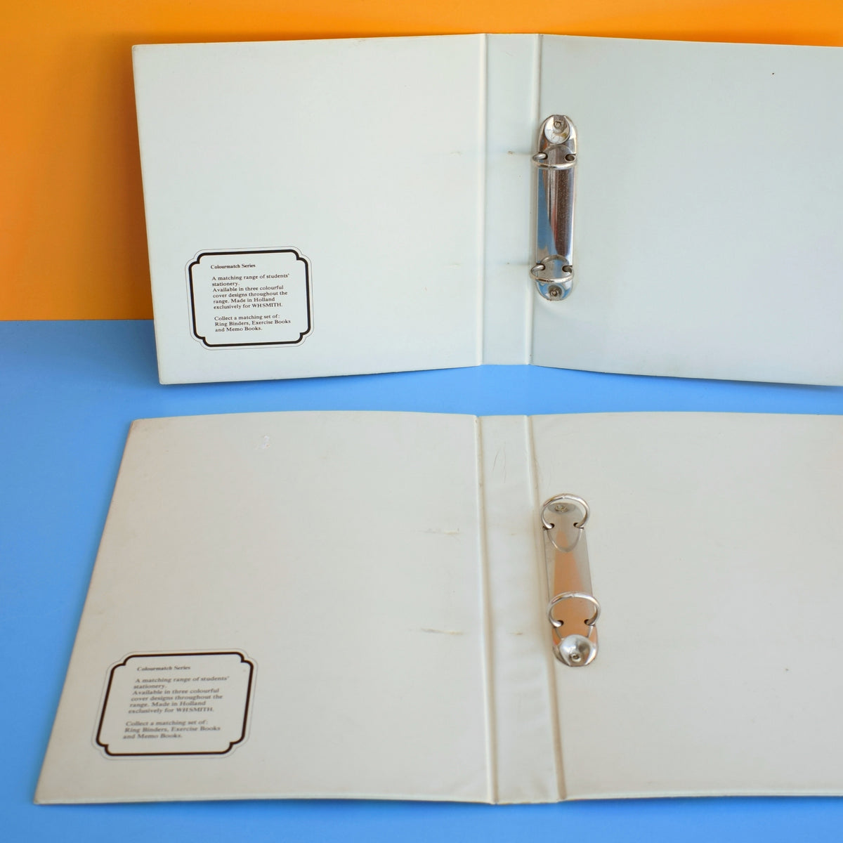 Vintage 1970s Flower Power Ring Binders - Great Recipe folders ? by Pineapple Retro