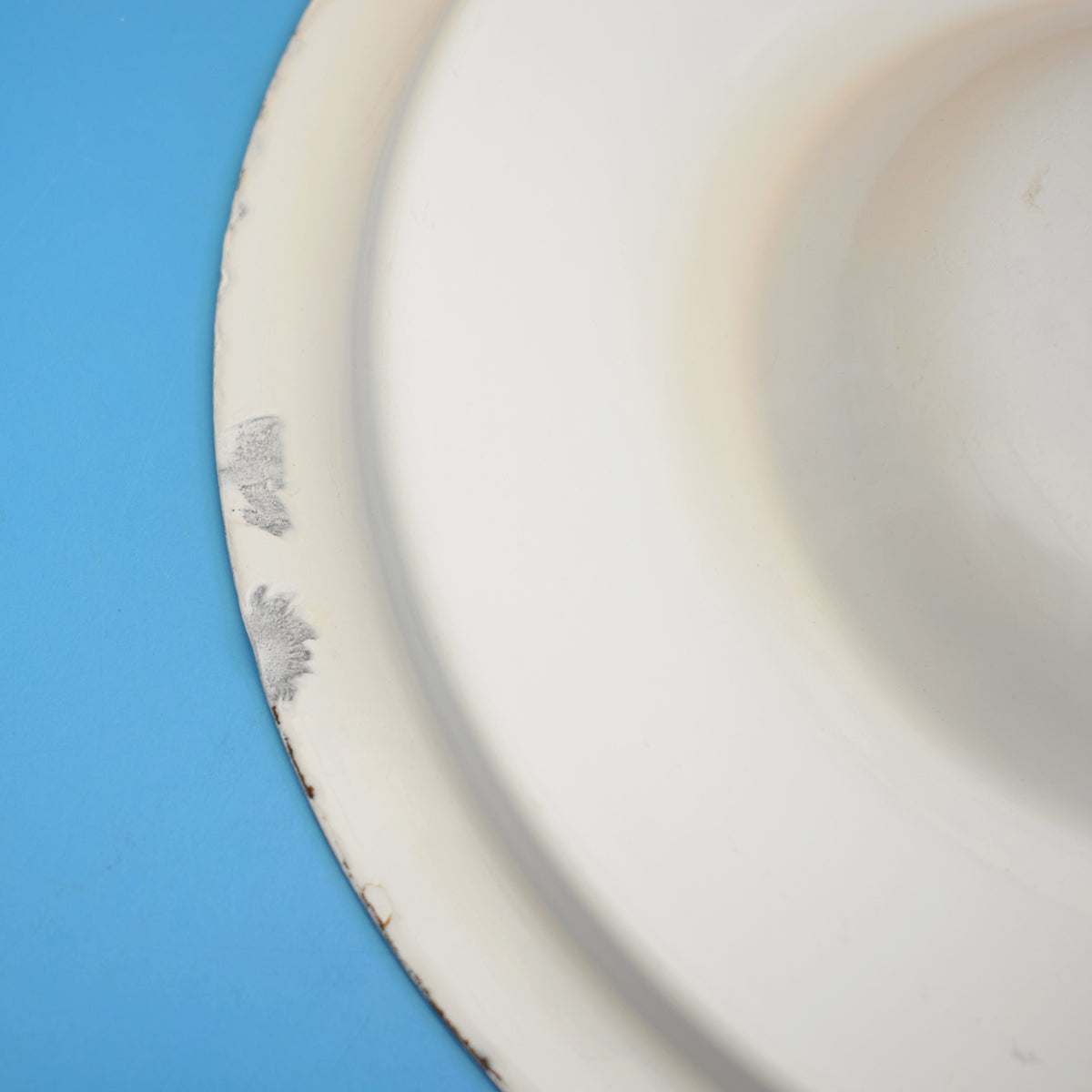 Vintage 1970s Enamel Casserole - Arabia Finland 'Vegeta' - Esteri Tomula by Vintage
