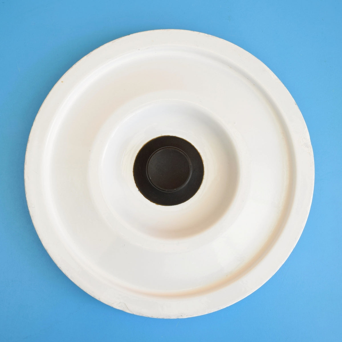 Vintage 1970s Enamel Casserole - Arabia Finland 'Vegeta' - Esteri Tomula by Vintage