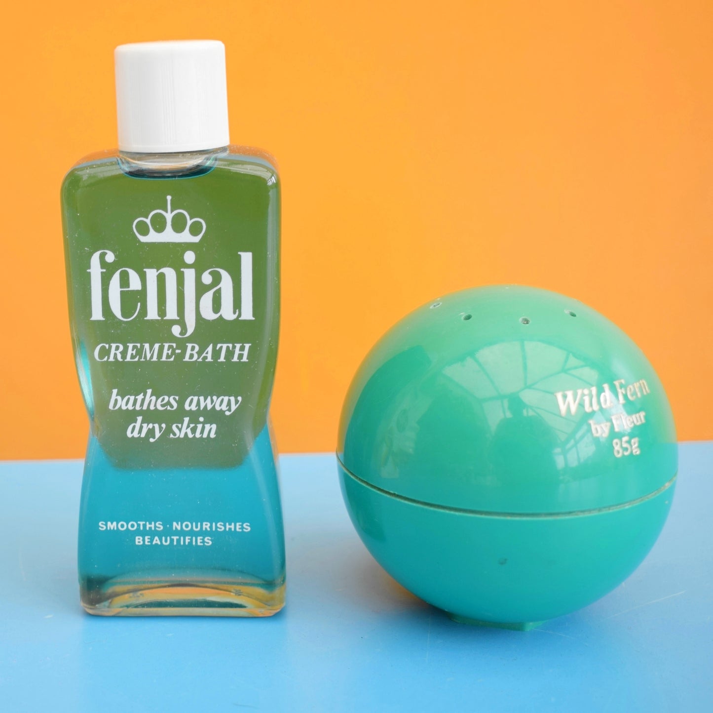 Vintage 1970s Toiletries Fenjal / Fleur- Wild Fern