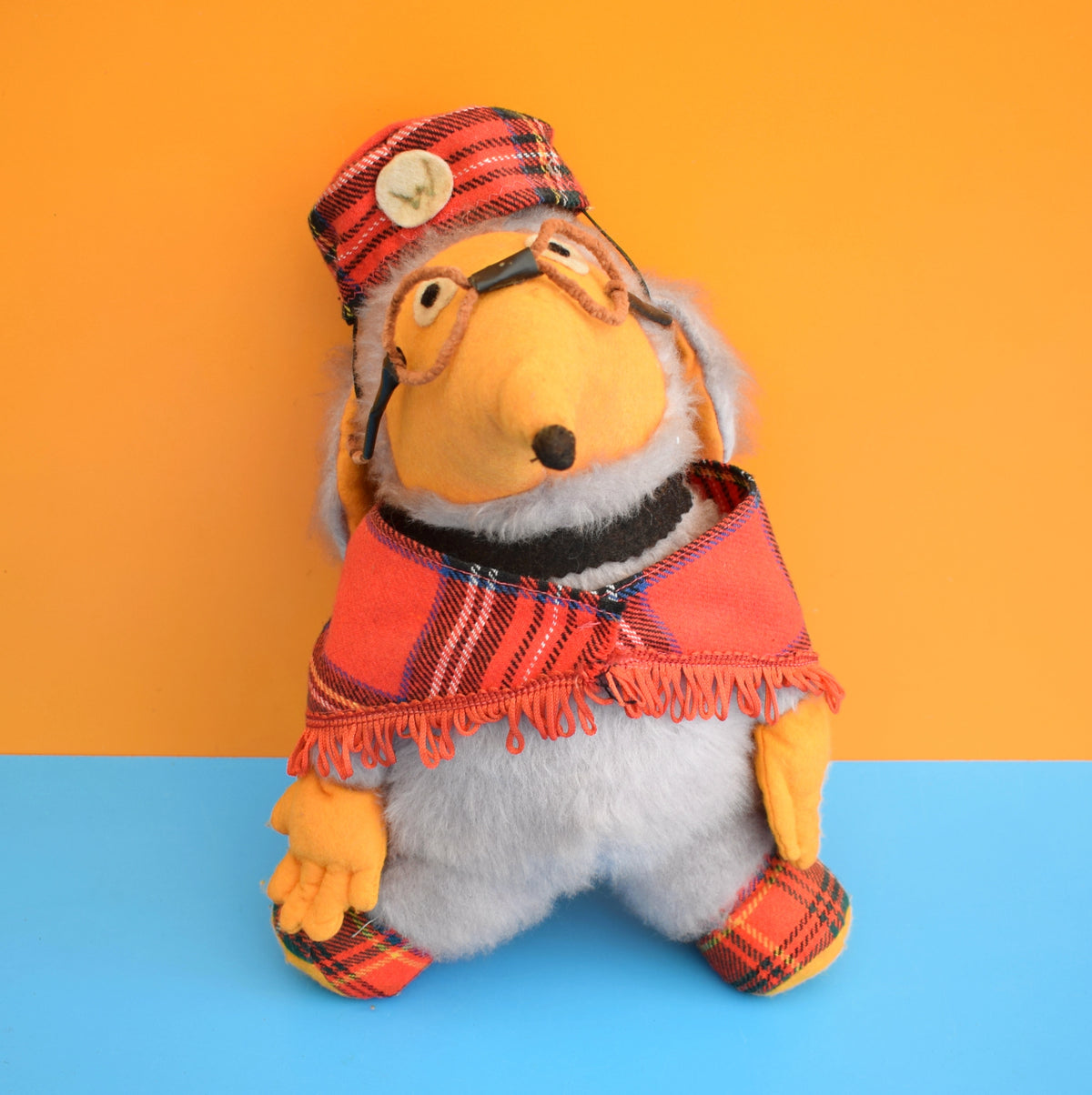 Vintage 1970s Handmade Womble Toy - Great Uncle Bulgaria by Pineapple Retro