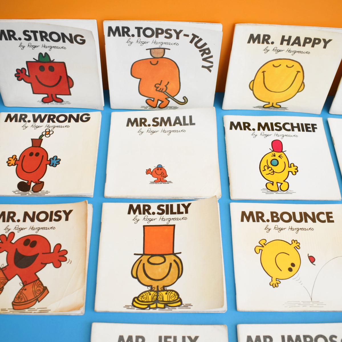 Vintage 1970s Mr Men Books x18 - Great Selection . by Pineapple Retro