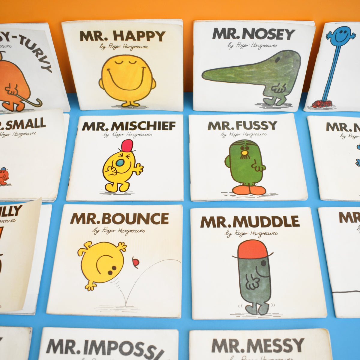 Vintage 1970s Mr Men Books x18 - Great Selection . by Pineapple Retro