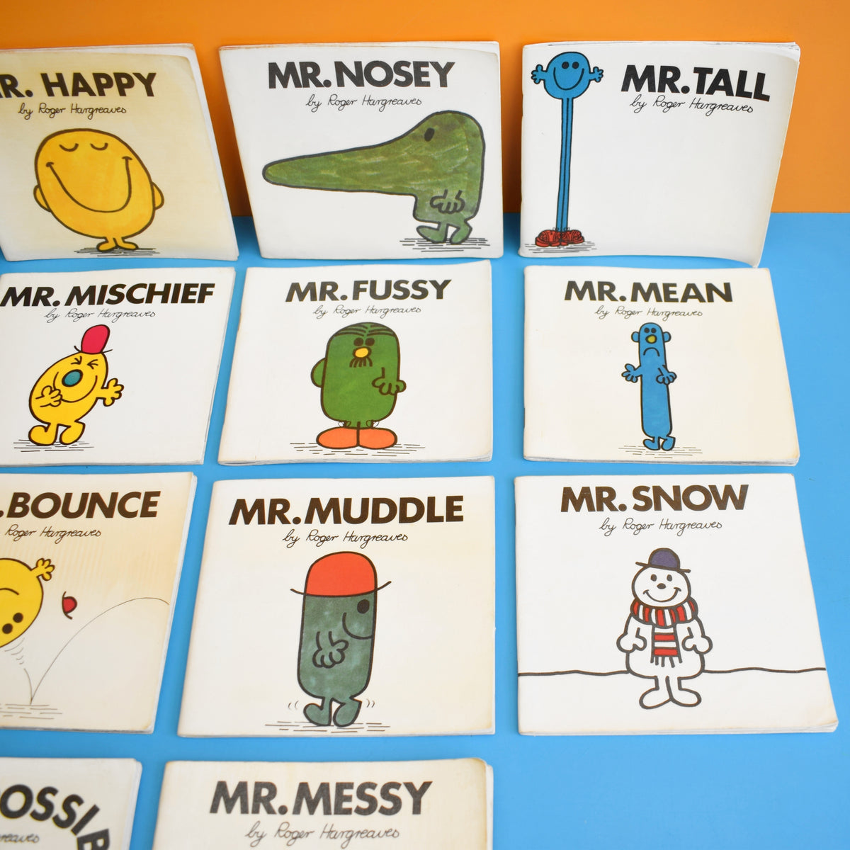Vintage 1970s Mr Men Books x18 - Great Selection . by Pineapple Retro