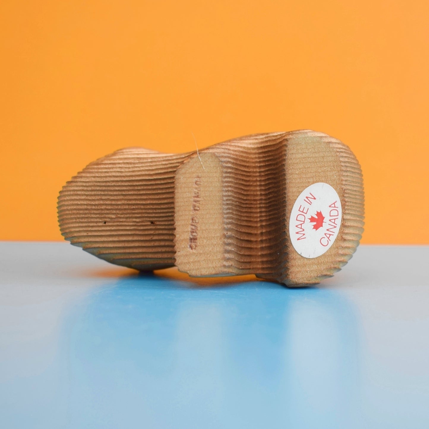 Vintage 1960s Red Cedar Tactile Bear Figure - Crowe - Canada