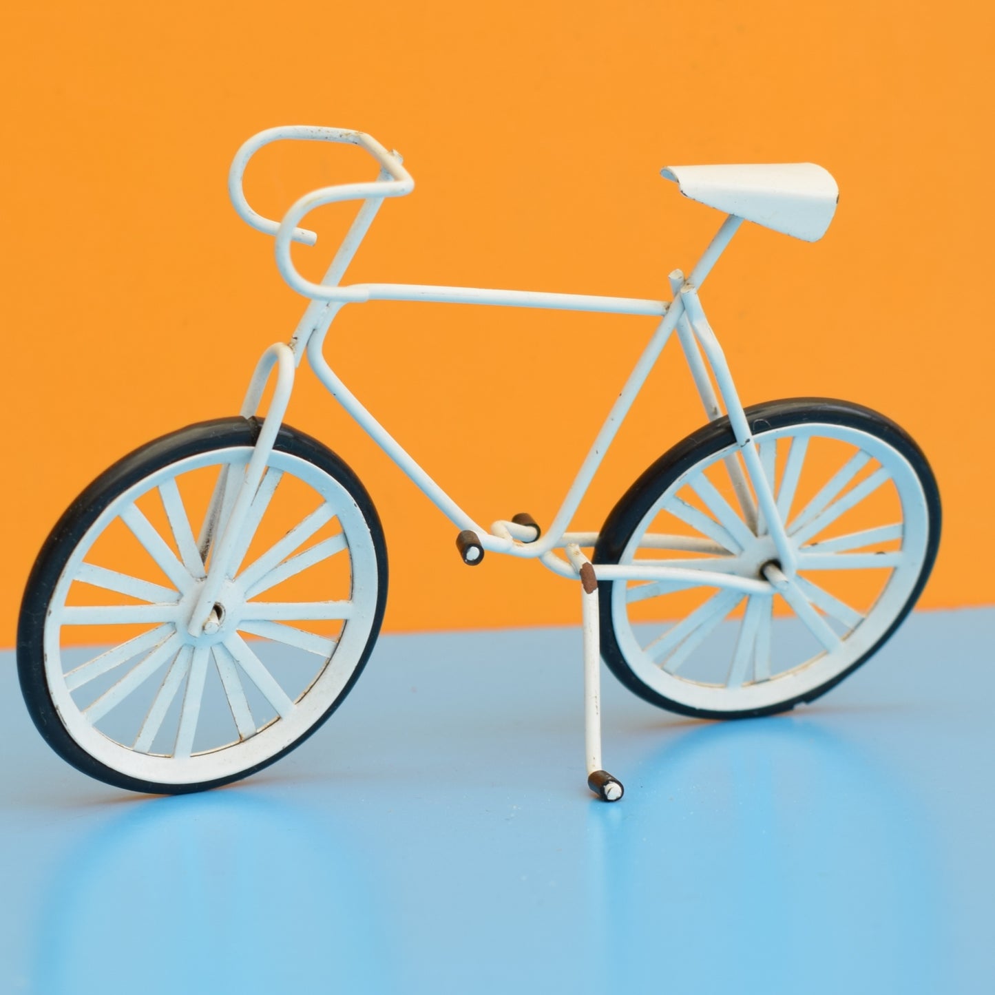 Vintage 1980s Mini Wire Trike / Bikes - Rainbow Colours