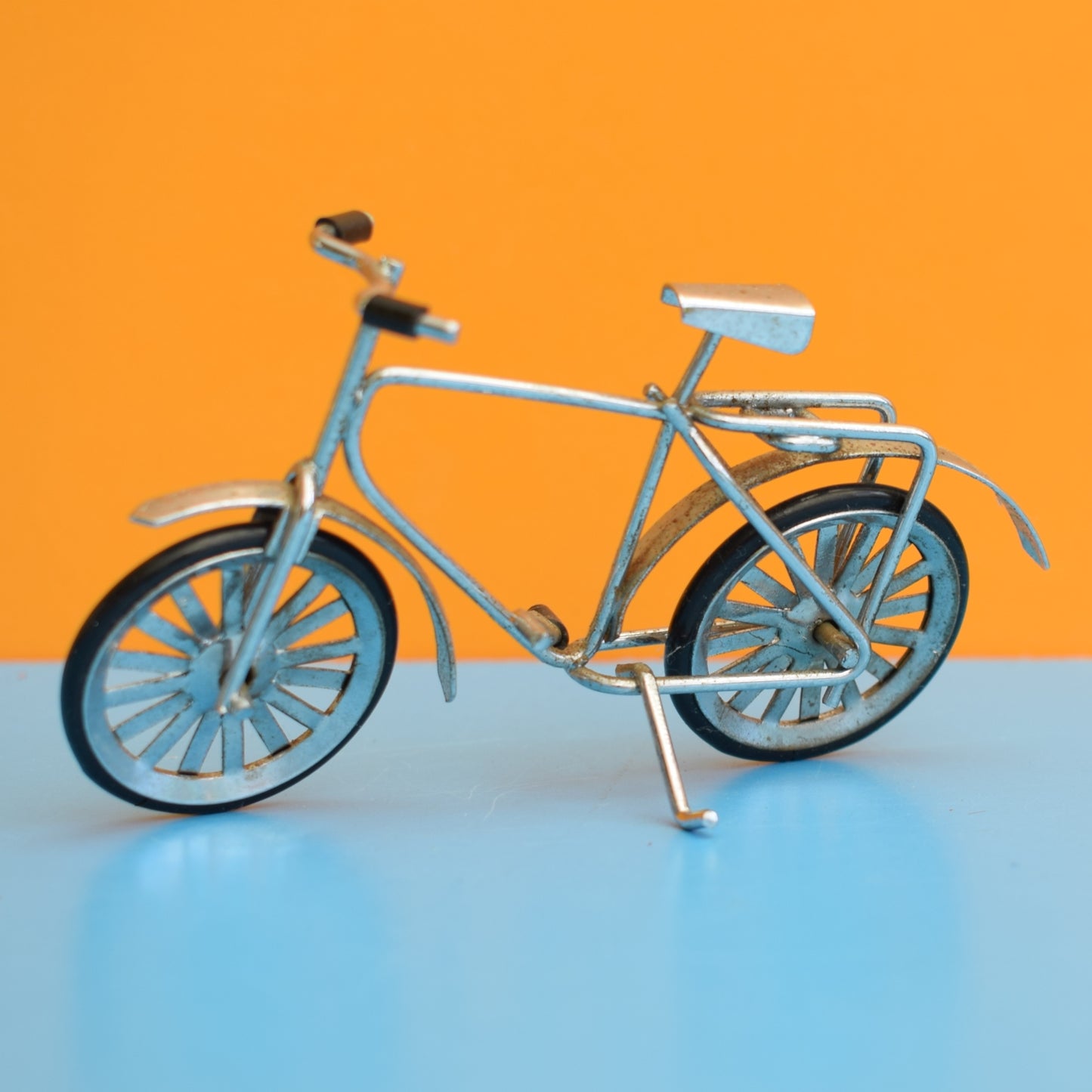 Vintage 1980s Mini Wire Trike / Bikes - Rainbow Colours