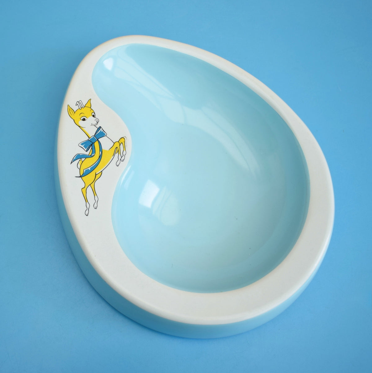 Vintage 1970s Babycham Nibbles Dish - Melamine by Pineapple Retro