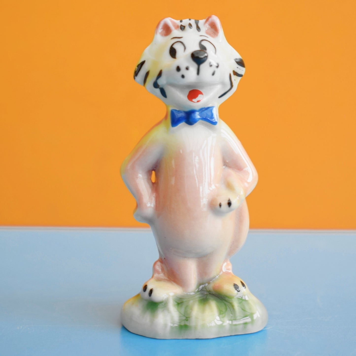 Vintage 1960s Wade Figures - Mr Jinks (Yogi & Friends) & Siamese Cat- Am