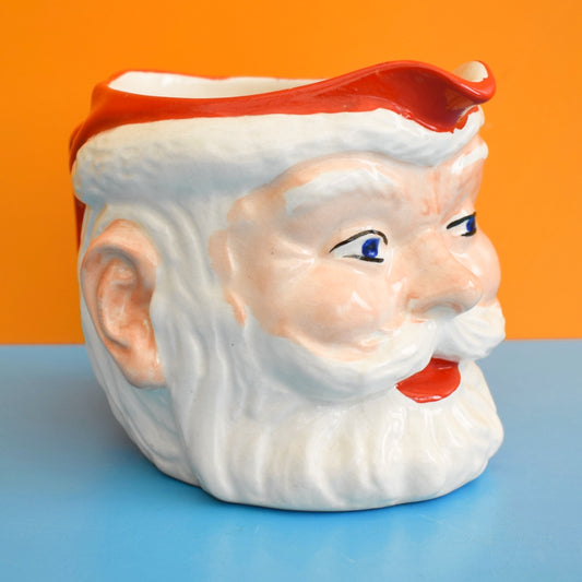 Vintage 1960s Ceramic Santa Jug- Birds Custard. by Pineapple Retro