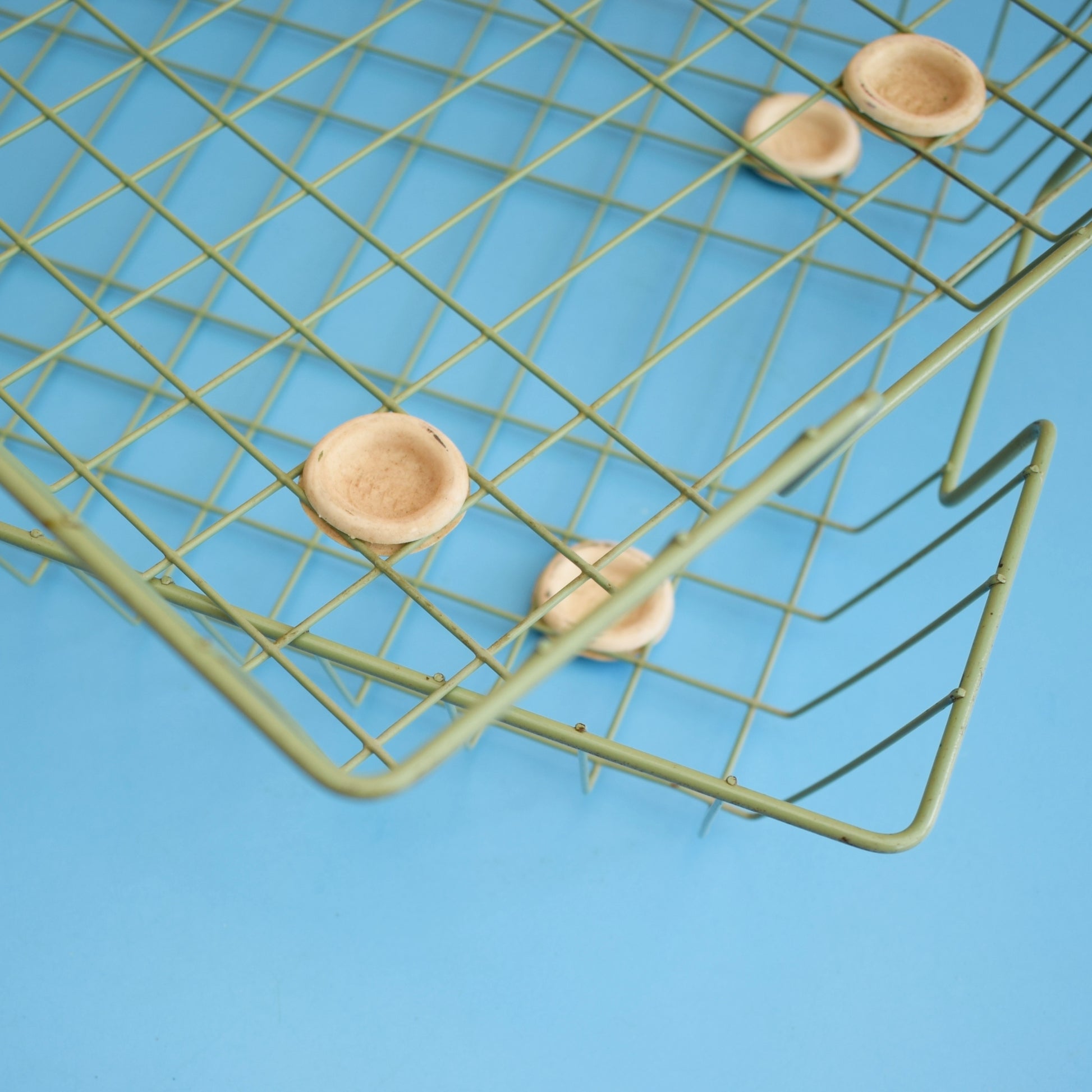 Vintage 1970s Wire Desk Filing Baskets - Beanstalk Design - Various by Pineapple Retro