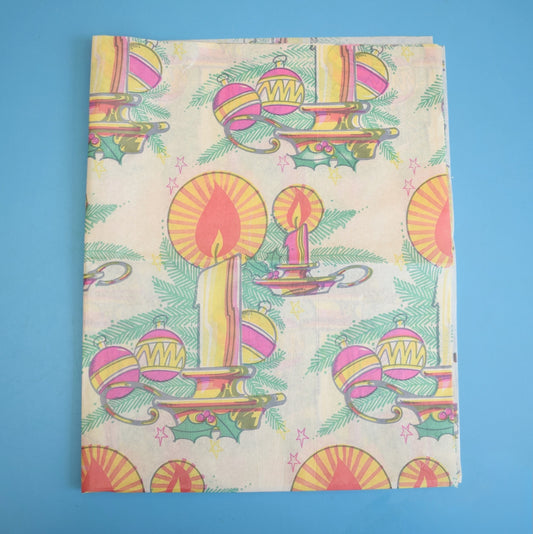 Vintage 1960s Christmas Wrapping Paper - Mixed Designs - Thin Paper by Pineapple Retro