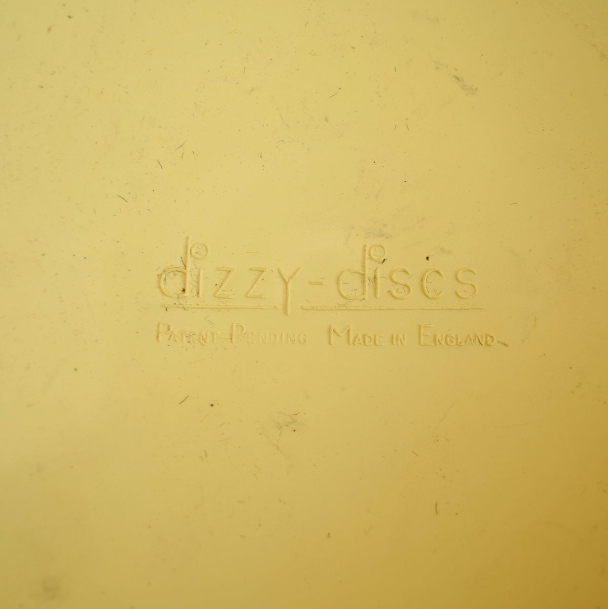 Vintage 1970s Plastic Dizzy Disc - Frisbee - Acid House Smiley Face by Vintage