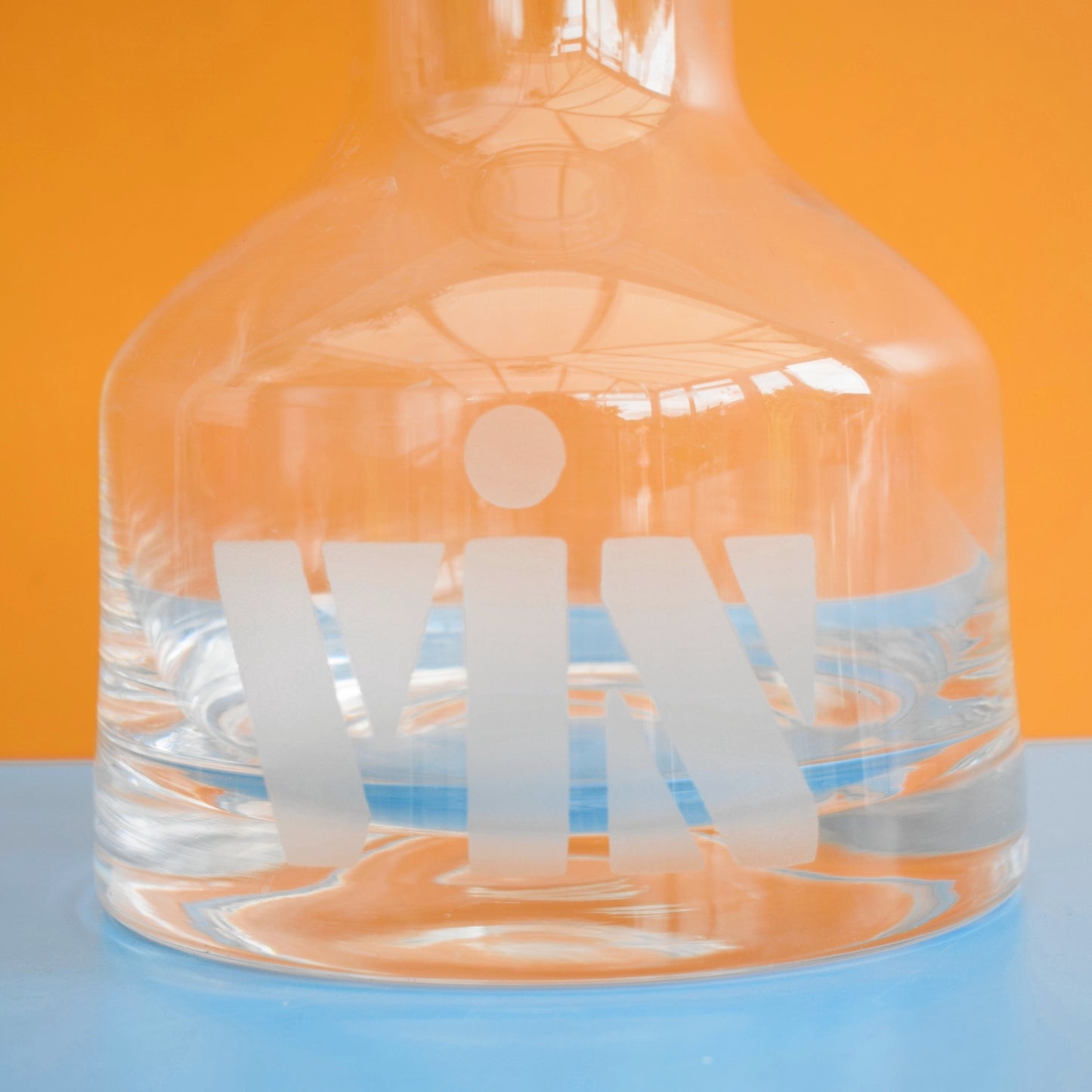 Vintage 1970s Dartington Glass Carafe Wine Decanter