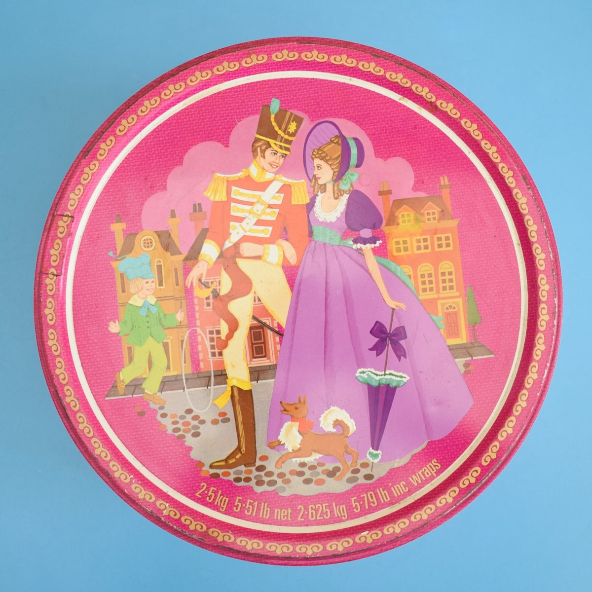 Vintage Quality Street Chocolate Sweet Tins - Various - Medium / Large by Pineapple Retro