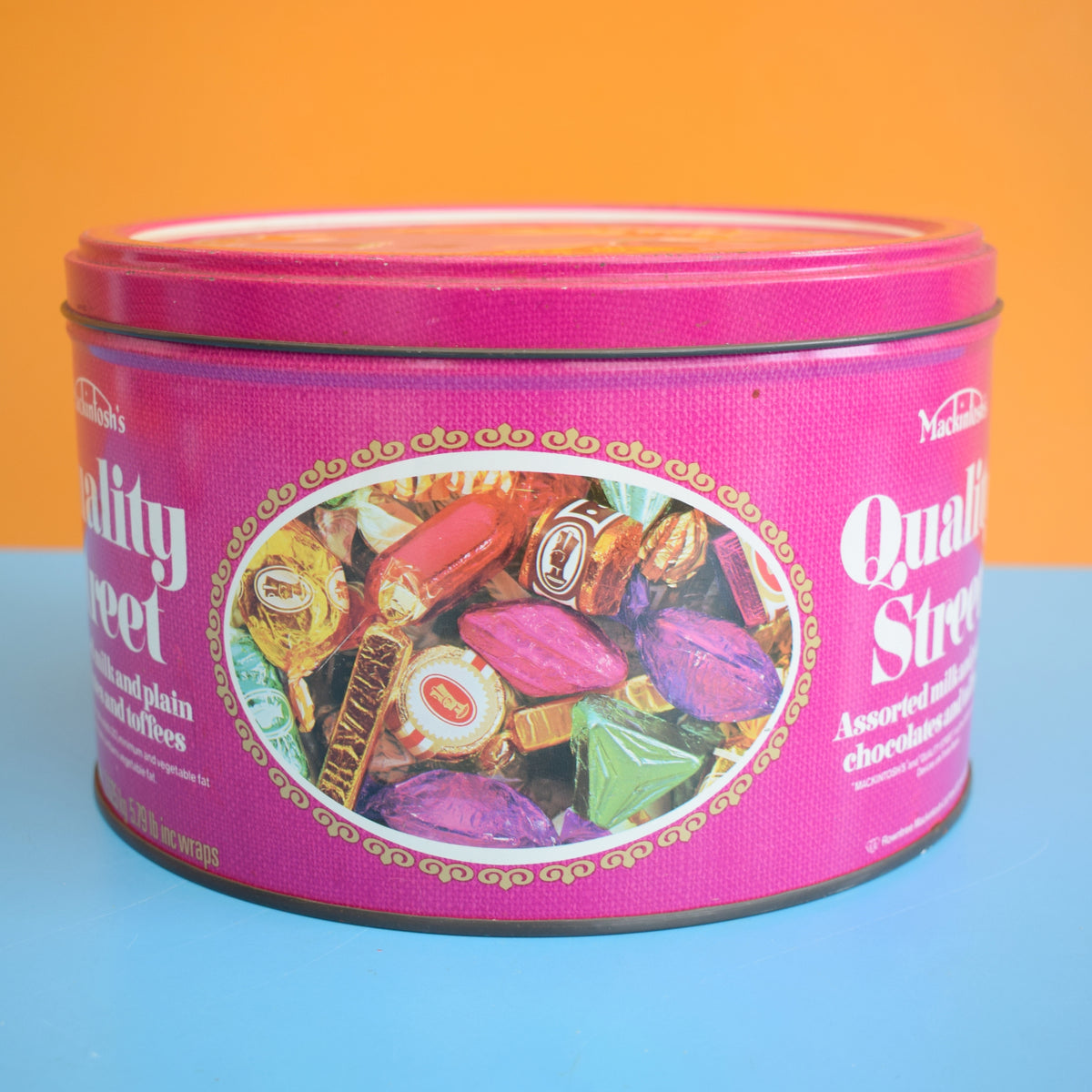 Vintage Quality Street Chocolate Sweet Tins - Various - Medium / Large by Pineapple Retro