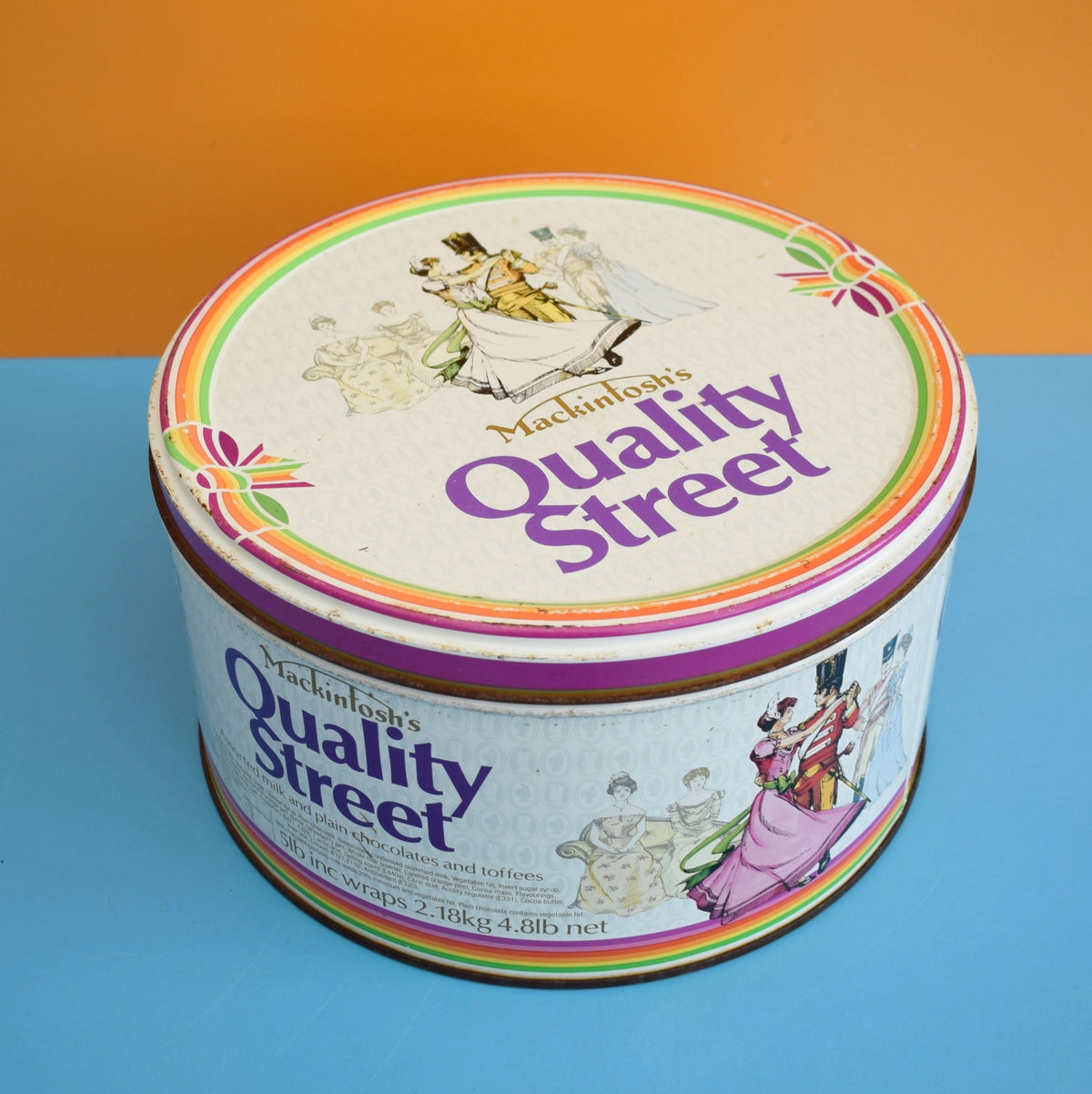 Vintage Quality Street Chocolate Sweet Tins - Various - Medium / Large by Pineapple Retro