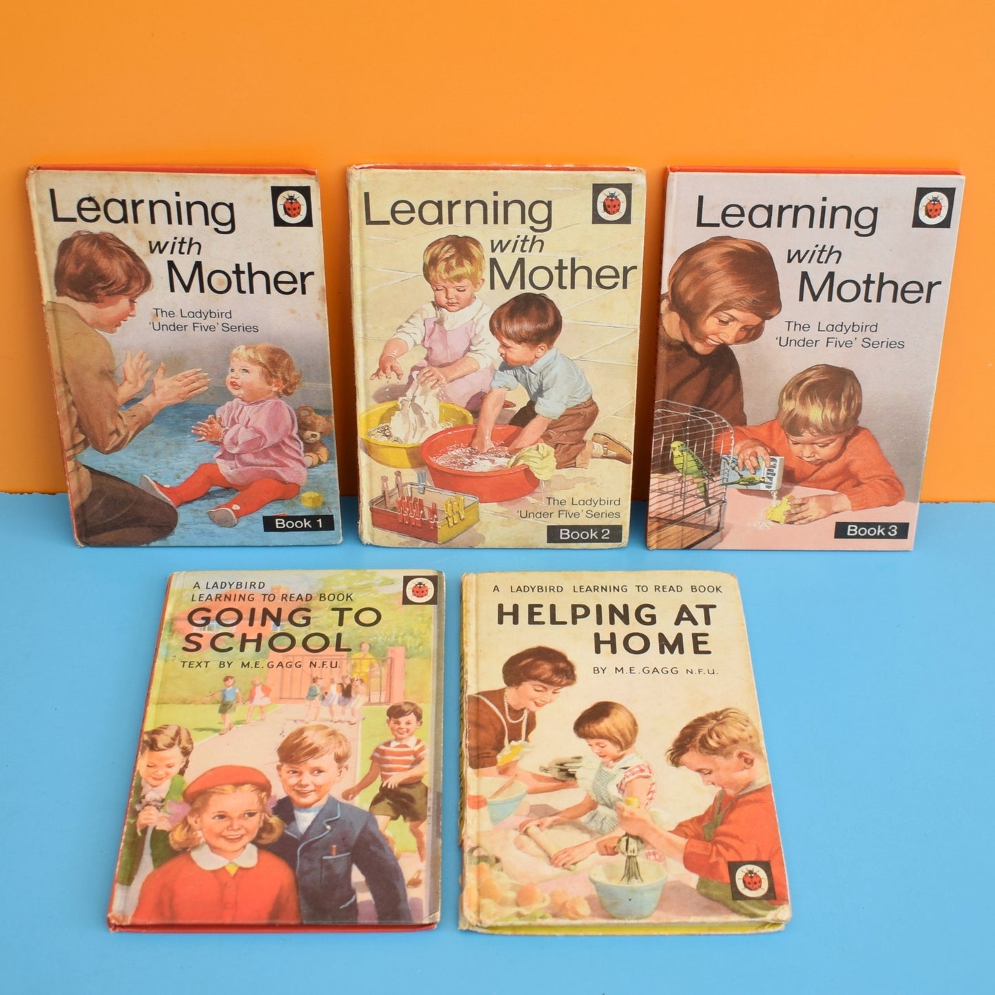 Vintage Ladybird Books - Learning To Read by Pineapple Retro