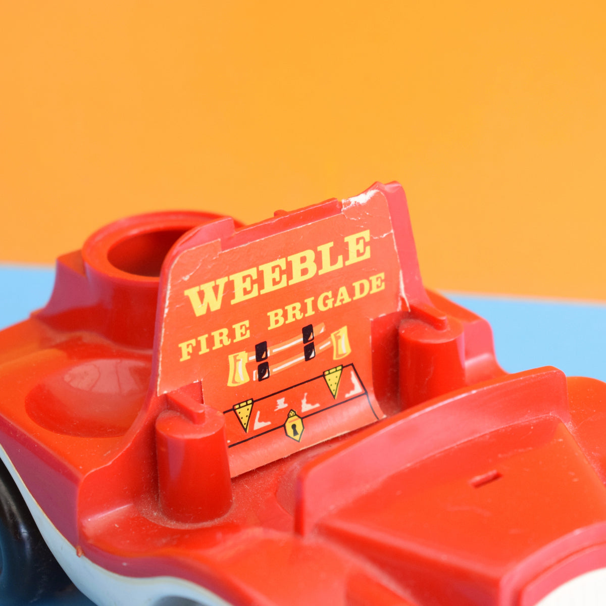 Vintage 1970s kitsch Plastic Weeble Toys / Figures .. by Pineapple Retro