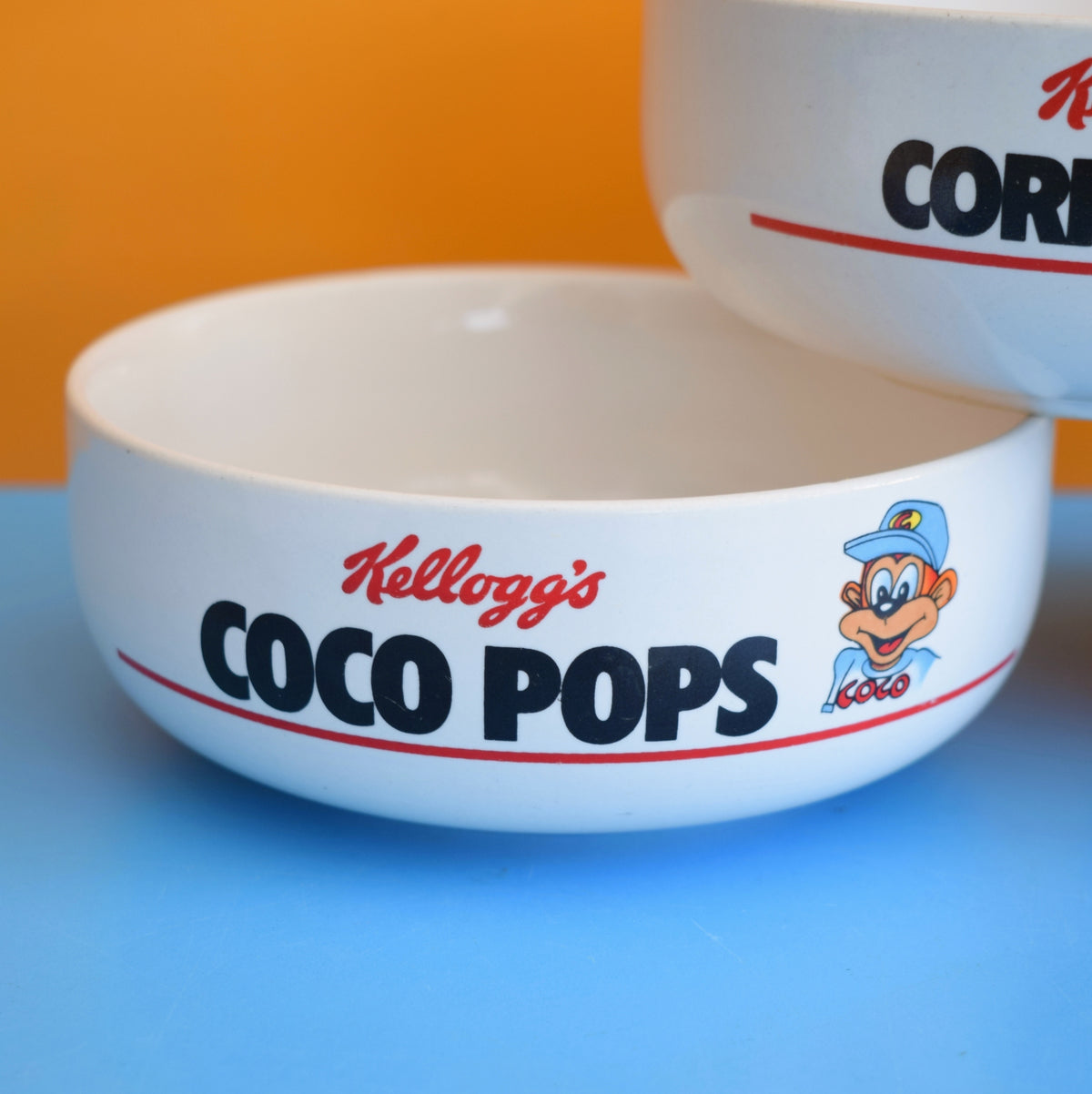 Vintage 1980s Kellogg's Cereal Bowls x4 . by Pineapple Retro