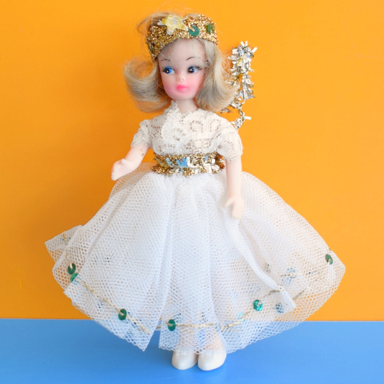 Vintage 1960s Kitsch Angel / Fairy Figure - Hong Kong