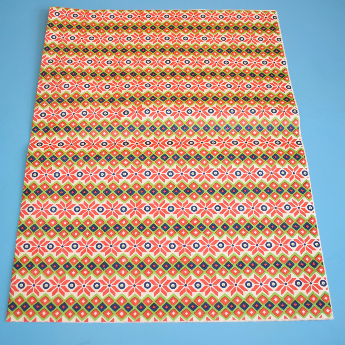 Vintage 1970s Christmas Wrapping Paper - Mixed Designs - Large Sheets by Pineapple Retro