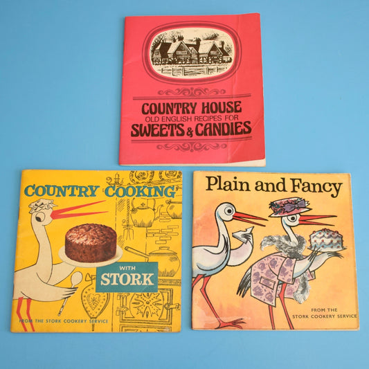 Vintage 1960s Recipe Booklets - Stork / Old Fashioned Recipes by Vintage