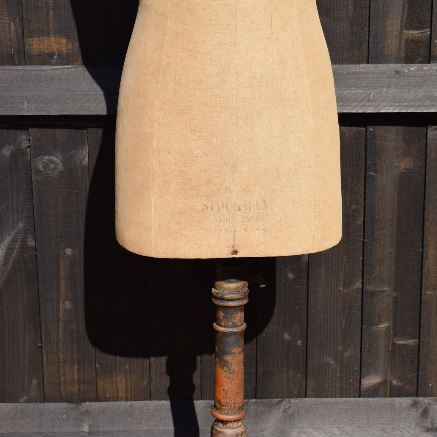 Vintage 1900s Dressmakers Mannequin - Stockman- London - Paris