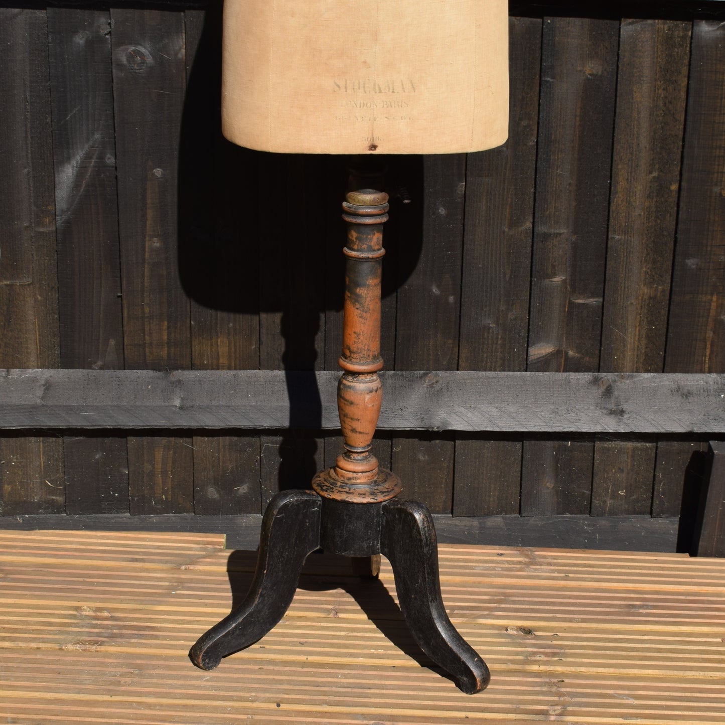 Vintage 1900s Dressmakers Mannequin - Stockman- London - Paris