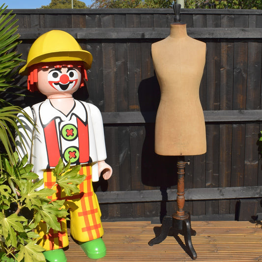 Vintage 1900s Dressmakers Mannequin - Stockman- London - Paris