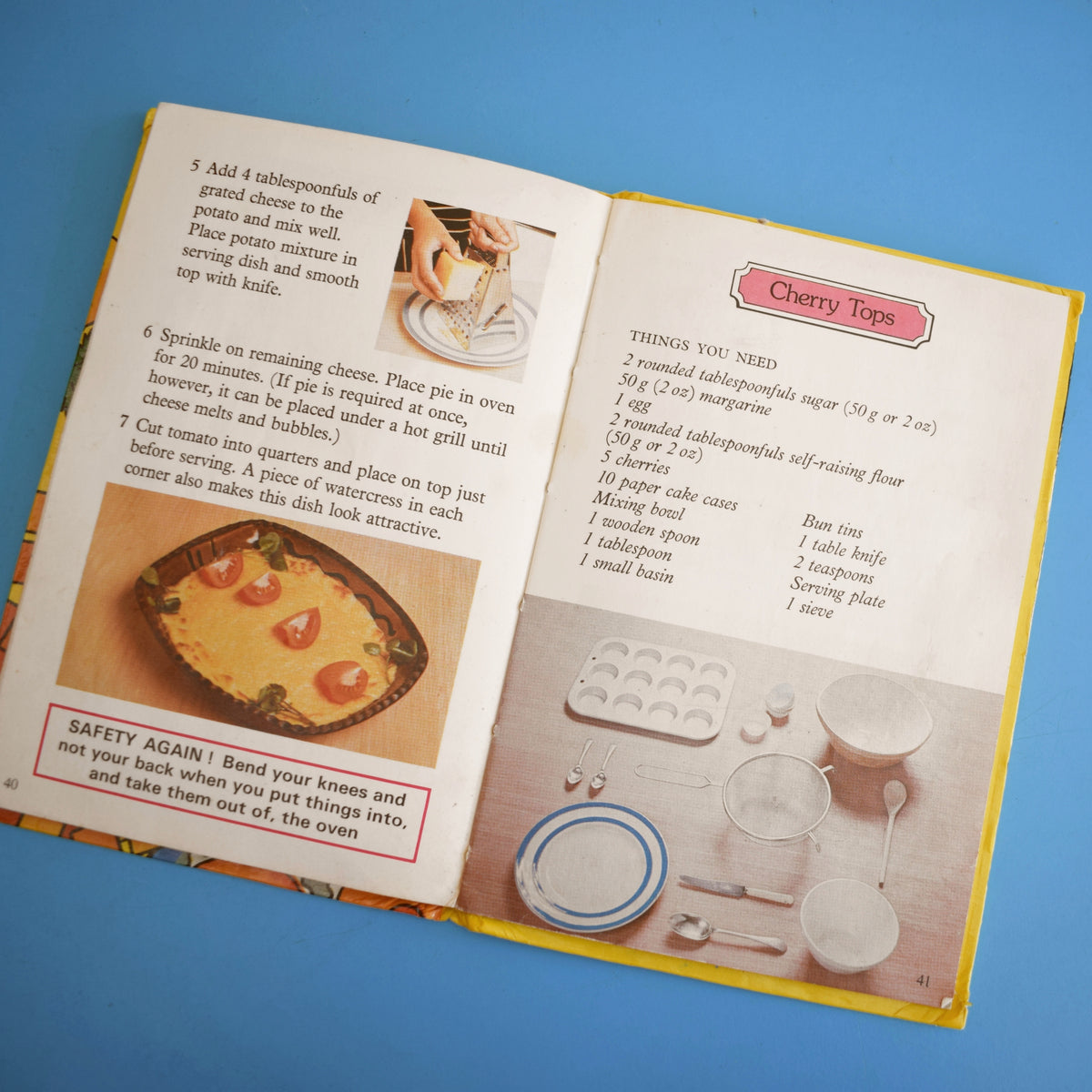 Vintage 1970s Ladybird Book - Cooking With Mother by Pineapple Retro