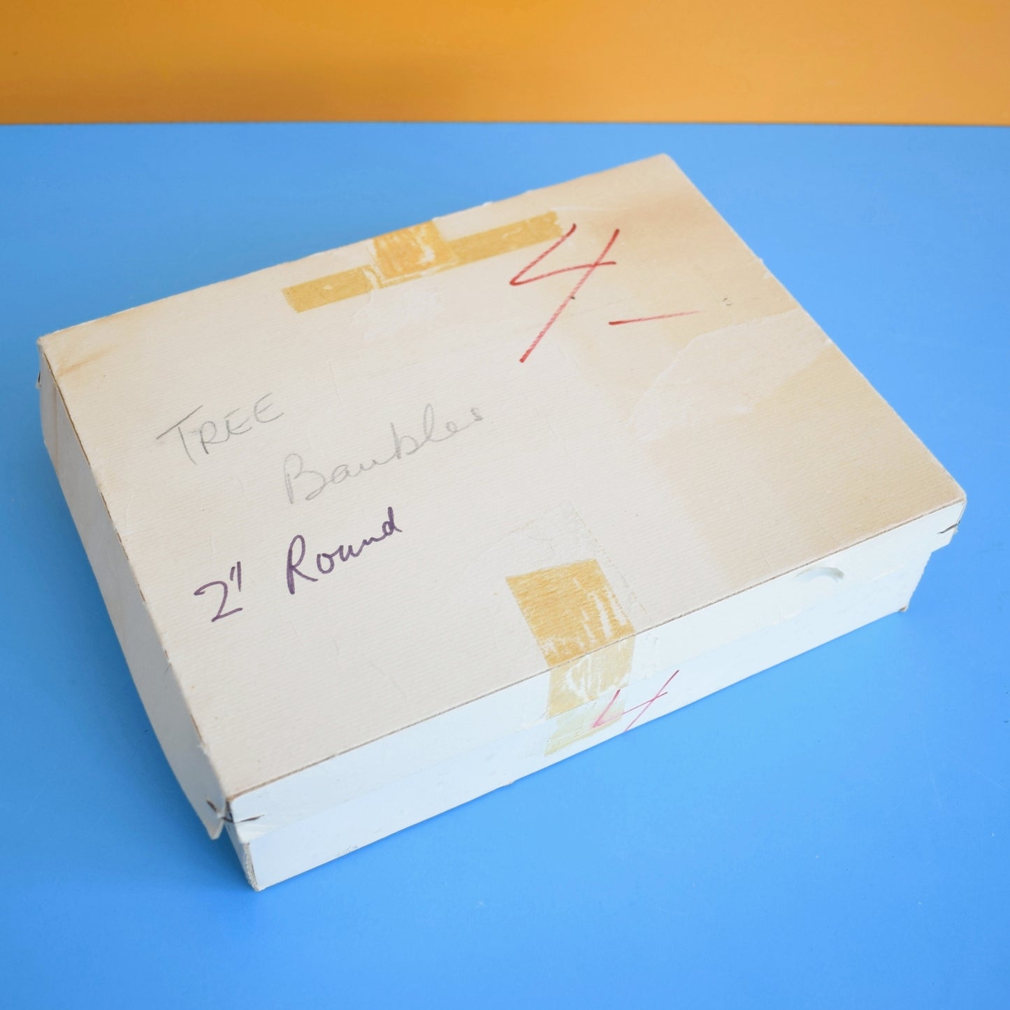 Vintage 1970s Glass Christmas Baubles - Classic Balls - Great Colours- Small