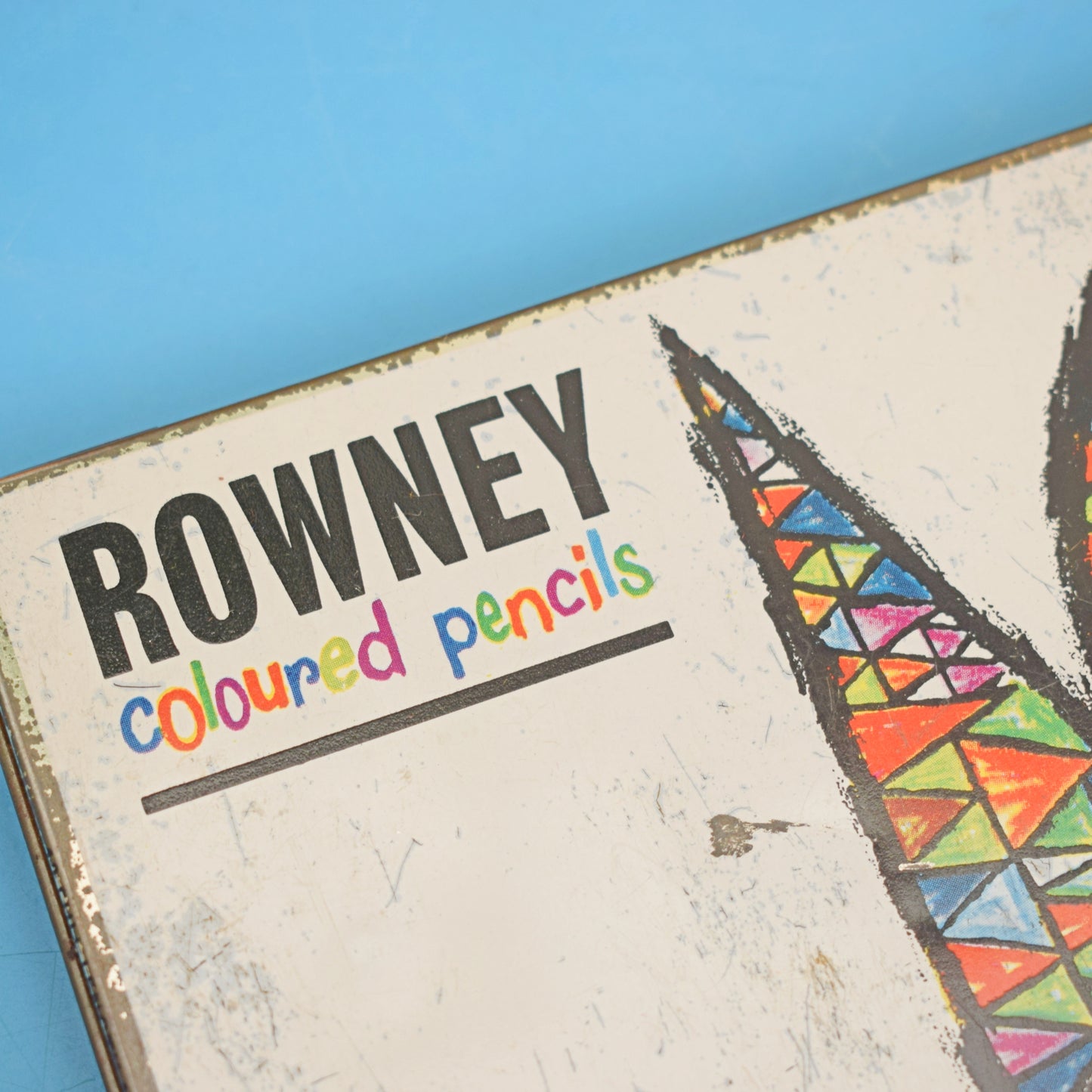 Vintage 1970s Rowney Pencils / Watercolour Paints