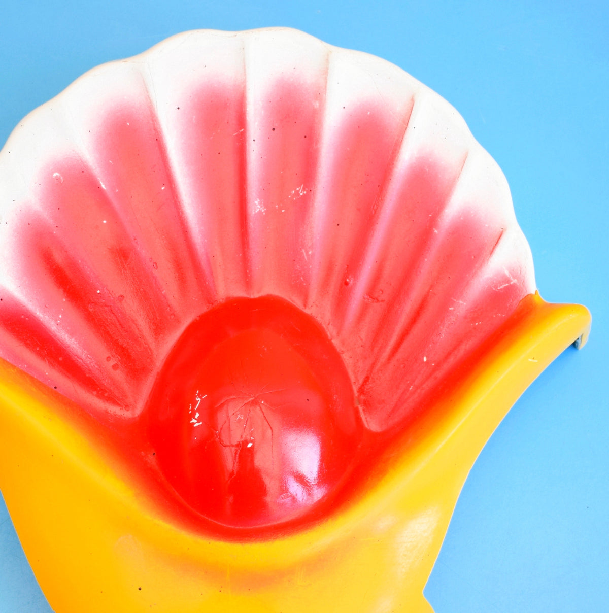 Vintage 1970s Fibreglass Shell- Blackpool Pleasure Beach Prop by Pineapple Retro