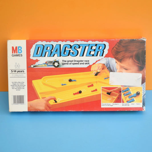 Vintage 1980s Dragster Game - MB Games