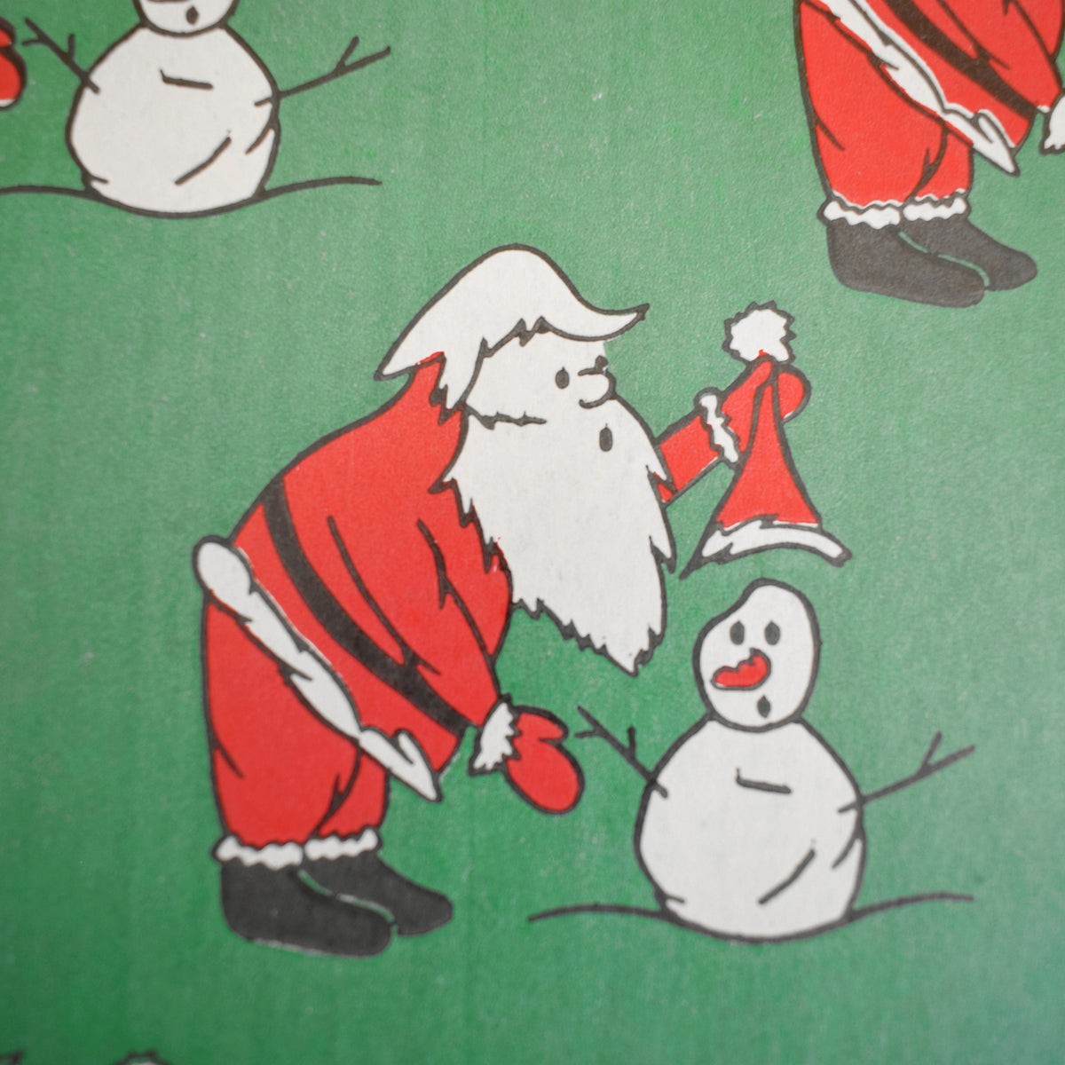 Vintage 1970s Christmas Wrapping Paper - Mixed Designs - Unused by Pineapple Retro