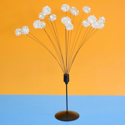 Vintage 1960s Kinetic Art Sculpture - Star Tree Decoration by Pineapple Retro