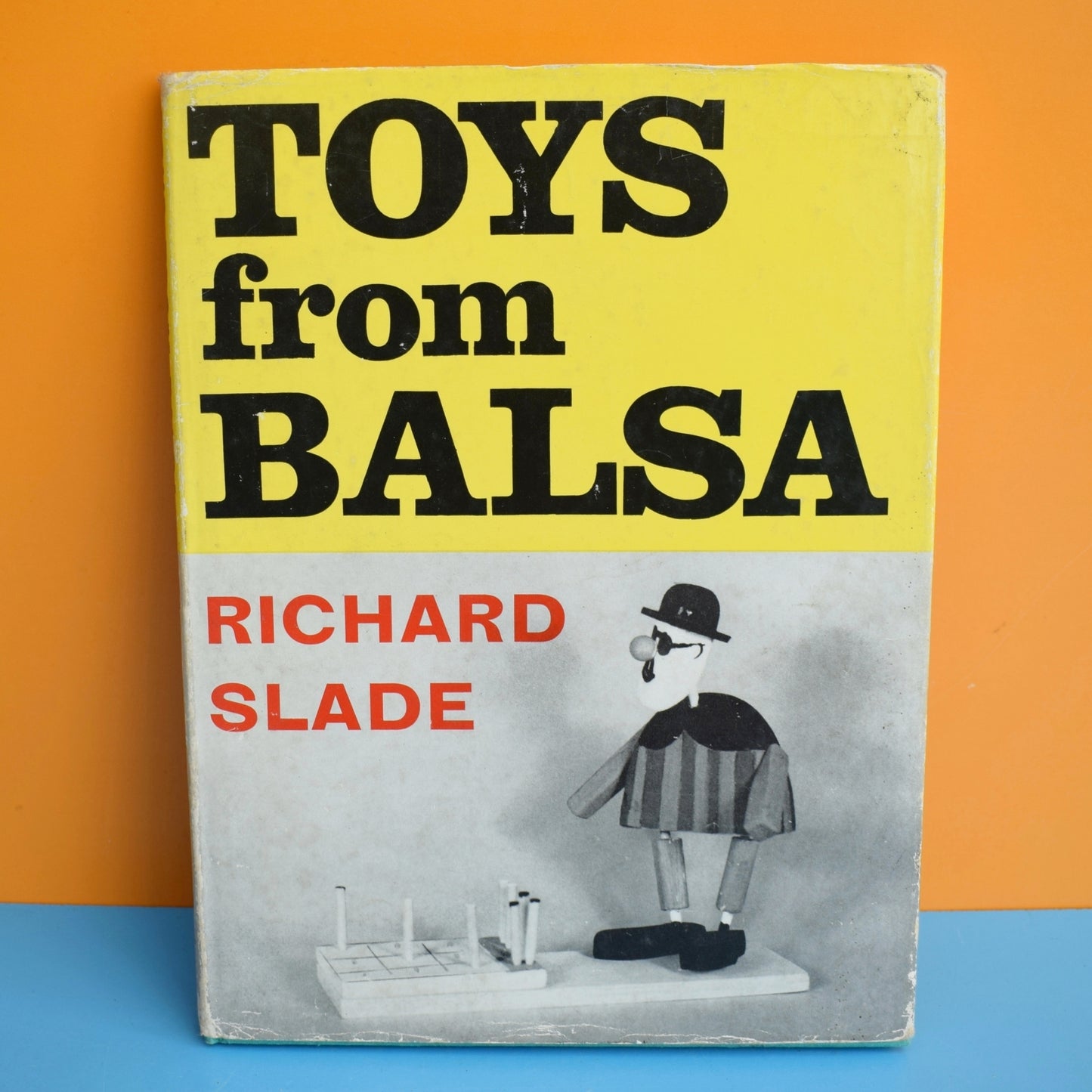 Vintage 1970s Book- Toys From Balsa Wood - Craft