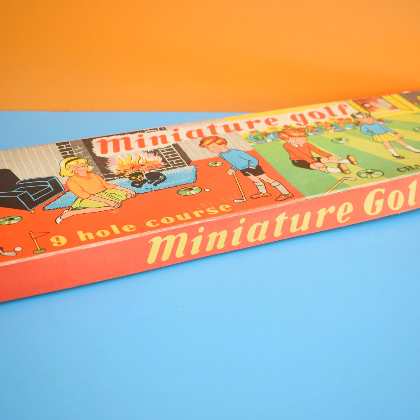 Vintage 1960s Indoor Golf Game - Chad Valley