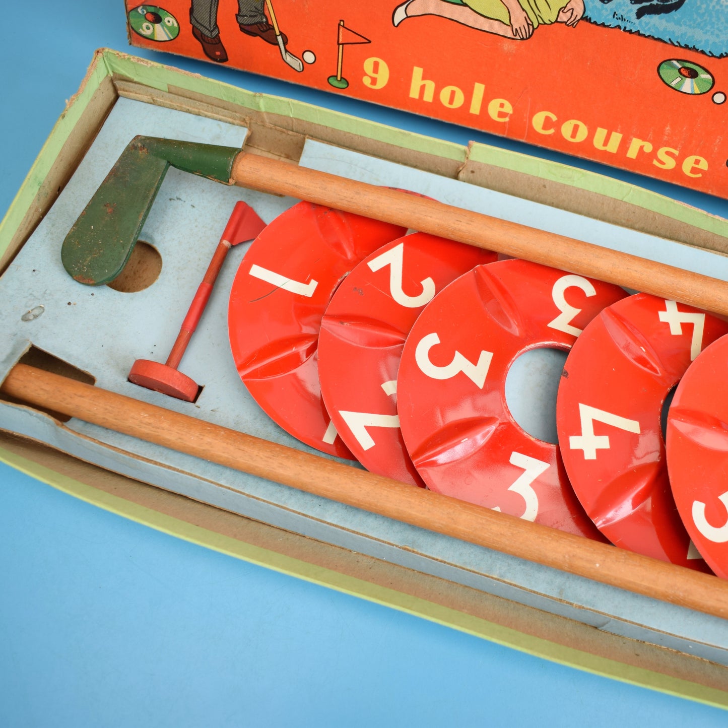 Vintage 1960s Indoor Golf Game - Chad Valley