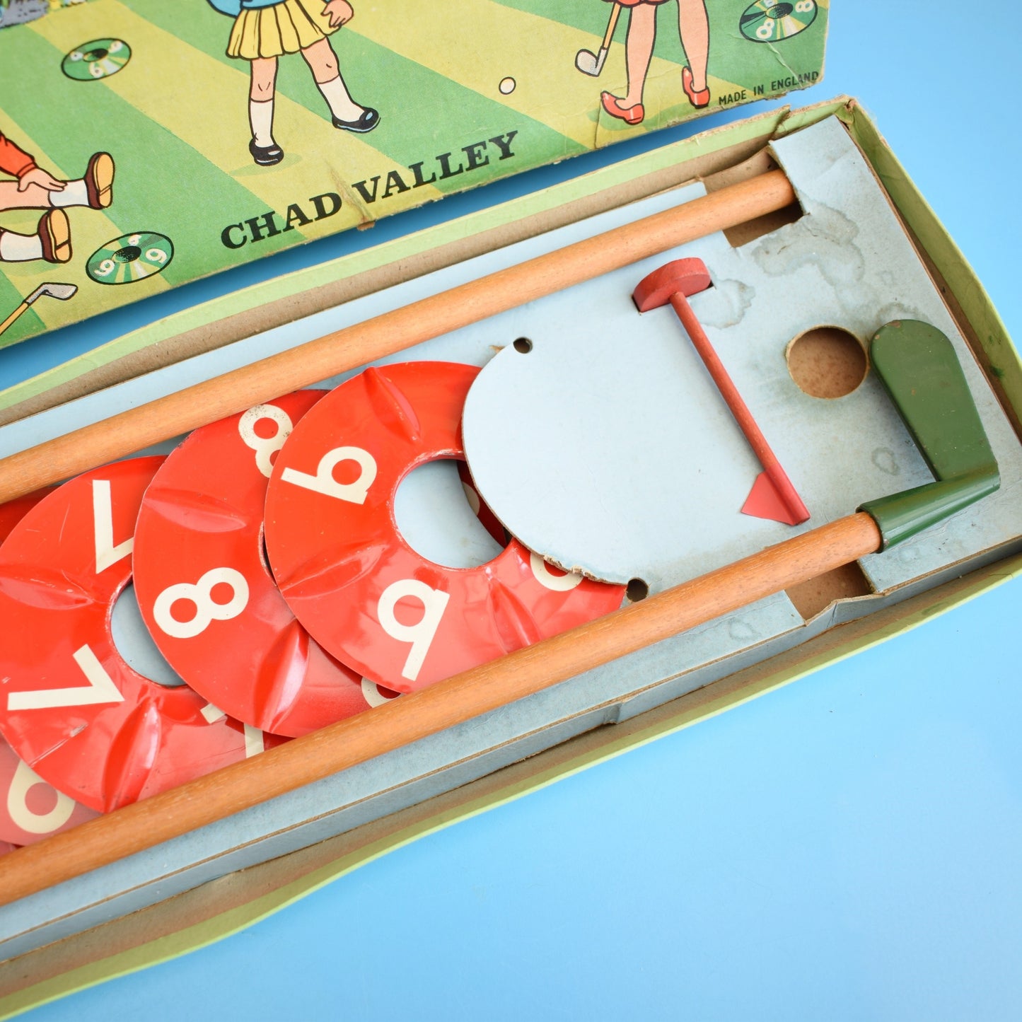 Vintage 1960s Indoor Golf Game - Chad Valley