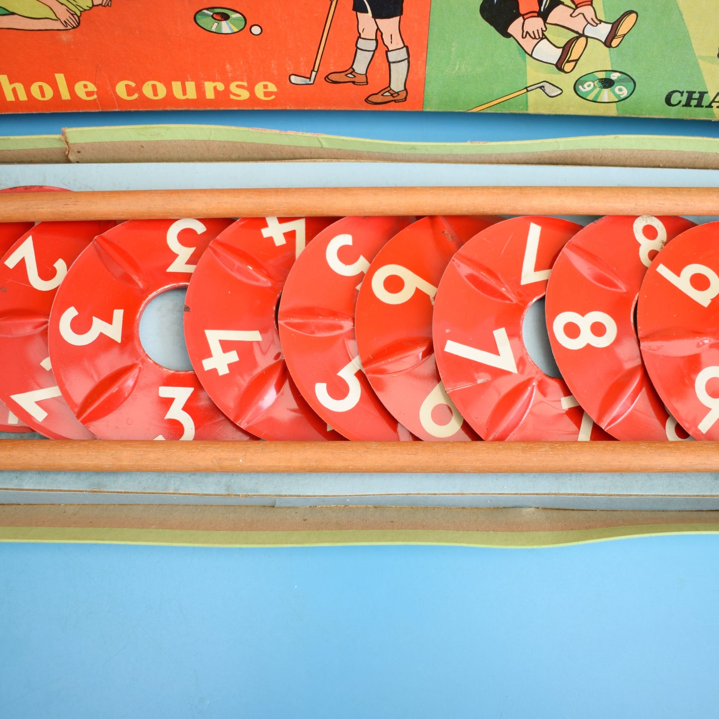 Vintage 1960s Indoor Golf Game - Chad Valley