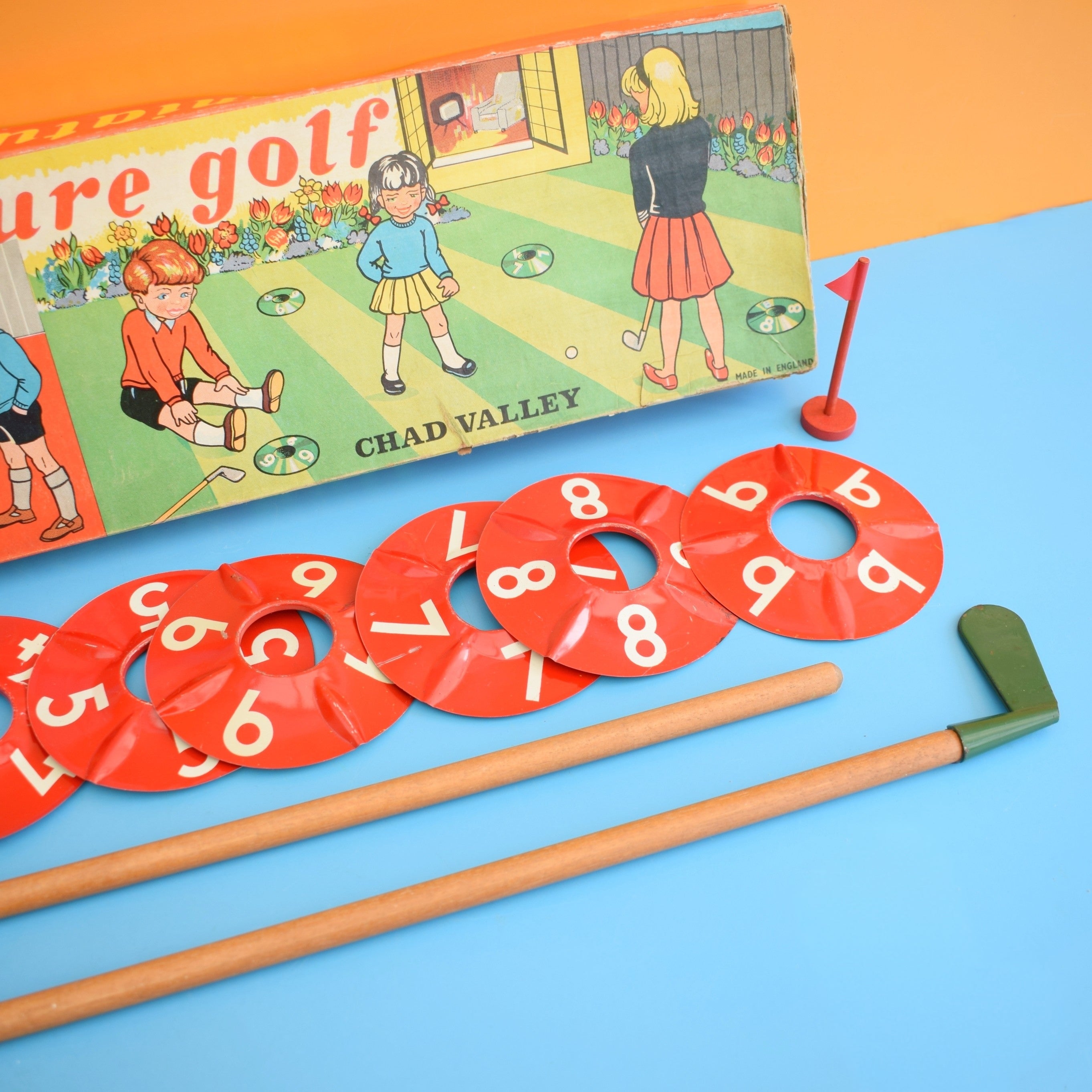 Vintage 1960s Indoor Golf Game - Chad Valley – Pineapple Retro